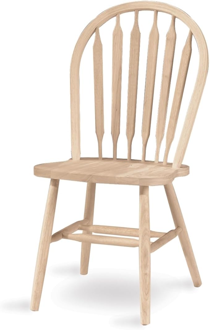 IC International Concepts Windsor ArrowBack Chair-Plain Legs 225lbs wt Capacity - Image 6