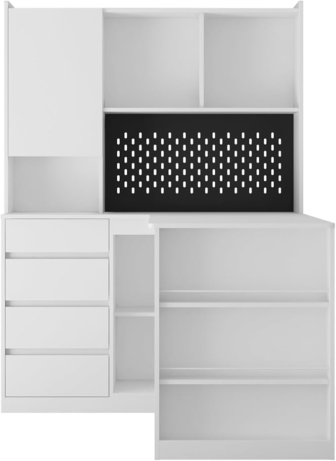 KEIKI L Shaped Home Office Desks - Image 6