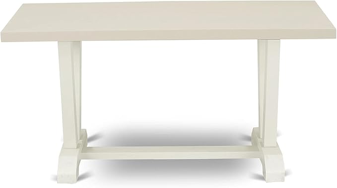 East West Furniture VT026 V-Style Dining Room Table - Image 3