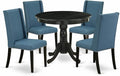 East West Furniture ANFL5-ABK-21 5 Piece Dinette Set by EastWestFurniture