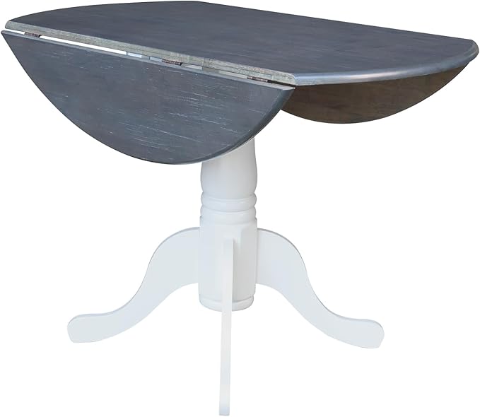 International Concepts Inch Dual 42 Drop Leaf Dining Table - Image 8