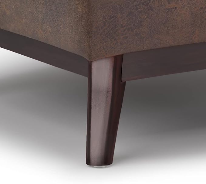 SIMPLIHOME Owen 34 inch Wide Mid Century Modern Rectangle Coffee Table Storage - Image 8