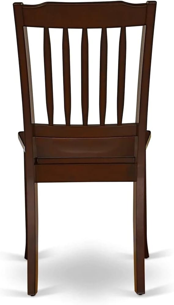 East West Furniture MZDA5-MAH-W 5 Piece Kitchen Table & Chairs Set Includes a - Image 14