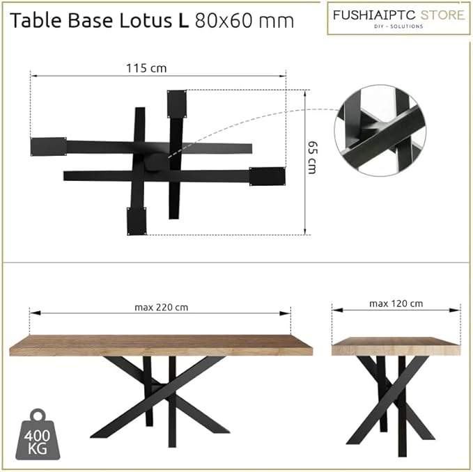 30 Inch Modern Gold Metal X Shape Table Legs, 4 Pieces, 28 Inch Height - Image 6