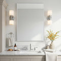 24x32 Inch Silver Bathroom Mirror by LEDLUX