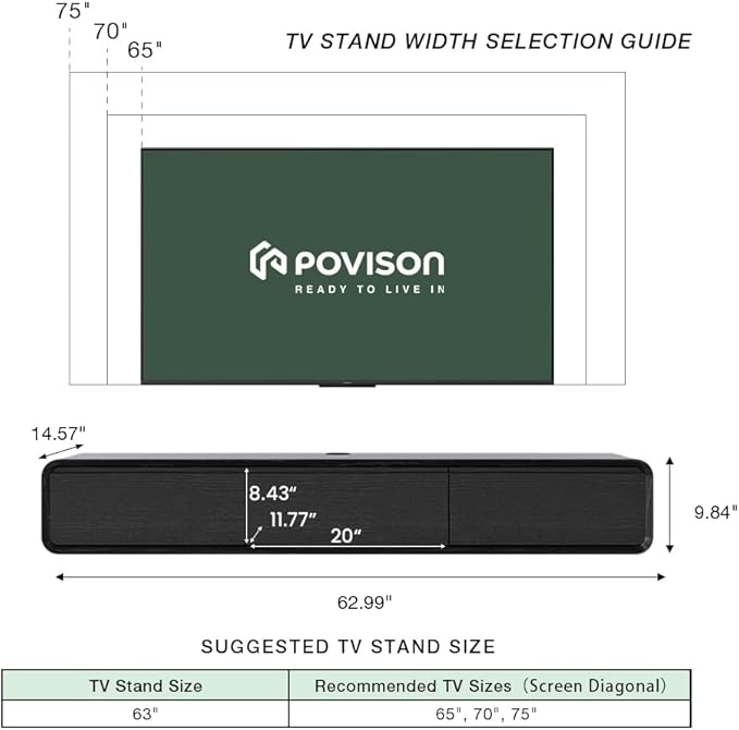 Minimalist Floating TV Stand - Image 7