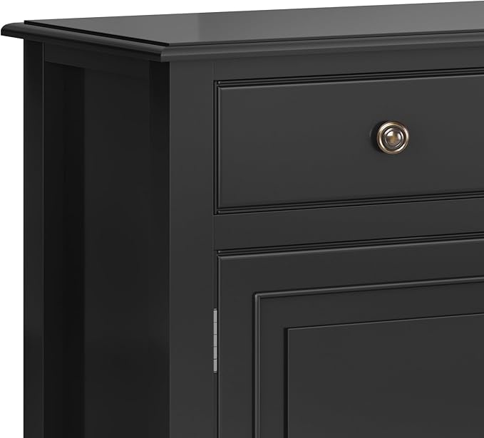 SIMPLIHOME Connaught SOLID WOOD 40 inch Wide Traditional Entryway Storage - Image 8