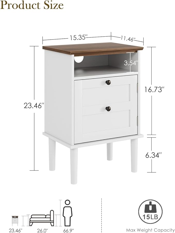 Nightstand, Boho Night Stand - Image 2