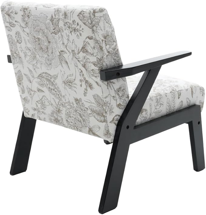 GDFStudio Aogex Accent Chair, Upholstered Club Chair, Printed Design Armchair - Image 11