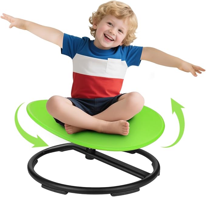 Sensory Spinning Chair for Autistic Kids, Spinning Swivel Chair Training Body by Winnrok