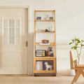 5-Tier Bamboo Ladder Bookshelf by briteman