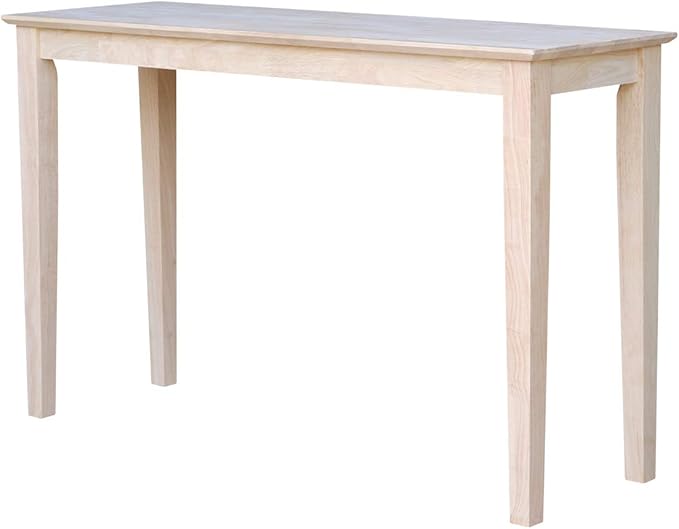 Solid Wood Extended Length Shaker Console Table - Image 7