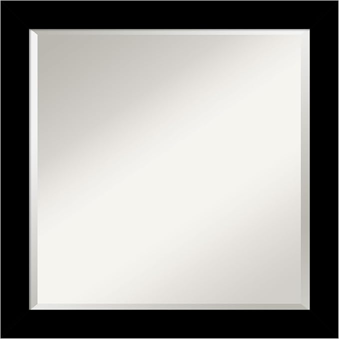 Amanti Art Black Bathroom Mirror by AmantiArt