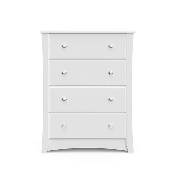 Storkcraft Crescent 4 Drawer Chest – GREENGUARD Gold Certified, Dresser - Image 5