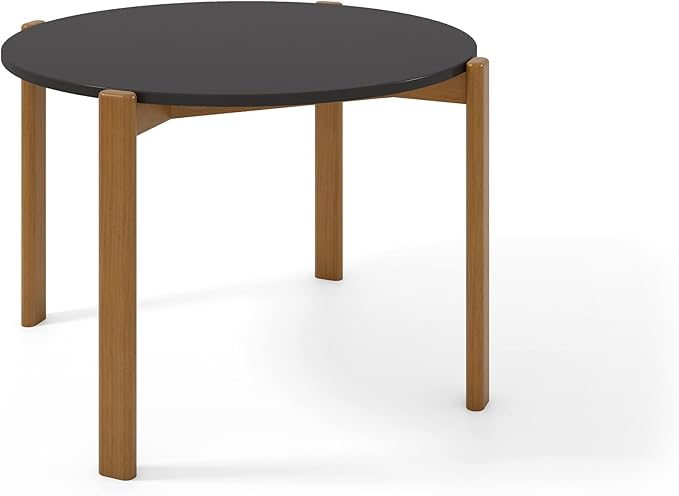 Manhattan Comfort Gales 46-Inch Mid Century Modern Round Dining Table - Image 7