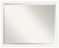 Amanti Art White Bathroom Mirror by AmantiArt