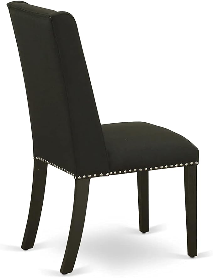 East West Furniture X627FL624-6 6 Piece Dining Room Set Contains a Rectangle - Image 11