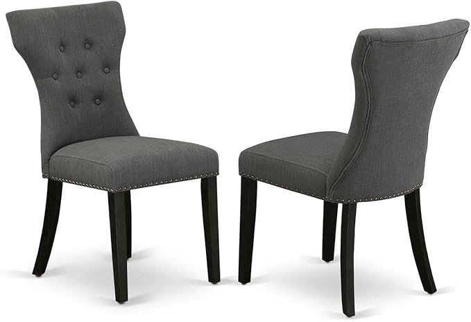 East West Furniture GAP6T50 Gallatin Parson Chairs by EastWestFurniture