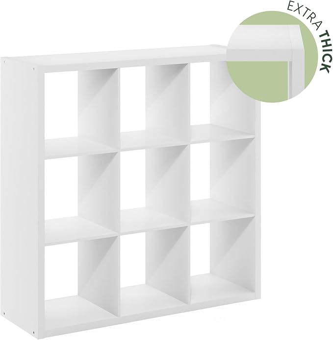 Furinno Cubicle Open Back Decorative Cube Storage Organizer - Image 5