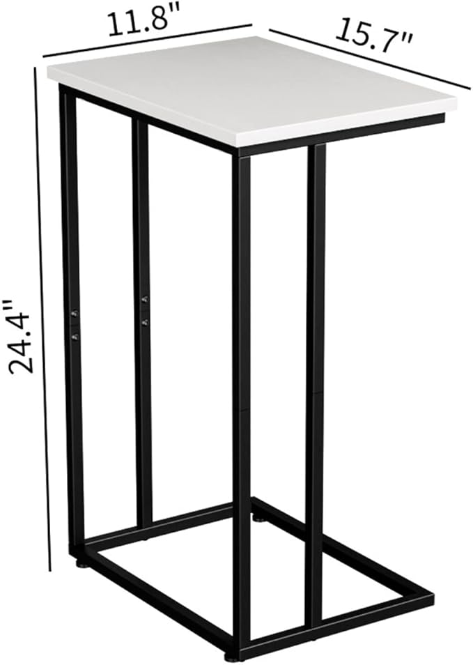 Innerjoin Wide C Side Table, C Couch Laptop Table - Image 2