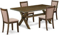 East West Furniture X777MZ716-5 5 Piece Kitchen Table Set by EastWestFurniture
