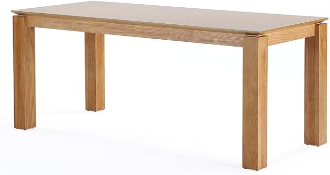 Manhattan Comfort Rockaway 70.86" Modern Solid Wood Dining Table - Image 8