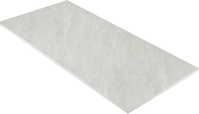 Kaboon Universal Tabletop 40"x18", Solid One-Piece Melamine Table Top, Floating by Kaboon