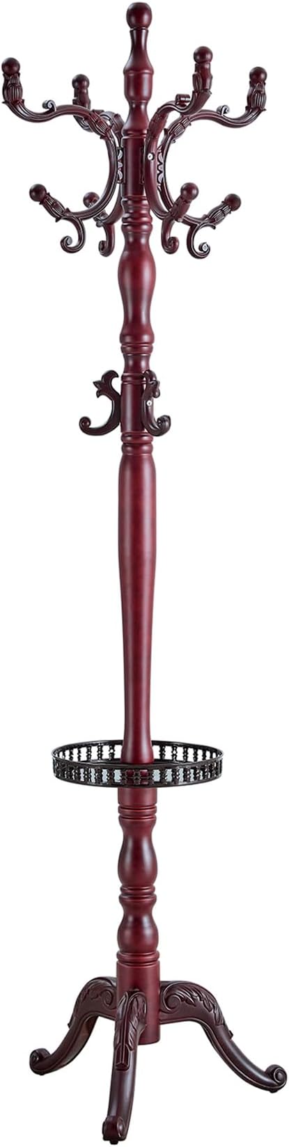 Solid Wood Coat Rack Freestanding, Coat Hanger Stand - Image 7