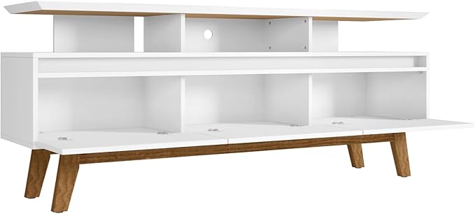 Manhattan Comfort Yonkers 71 Inch Mid Century Modern TV Stand - Image 5