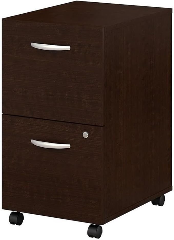 Bush Business Furniture Series C 2 Drawer Rolling File Cabinet in Mocha Cherry by BushBusinessFurniture