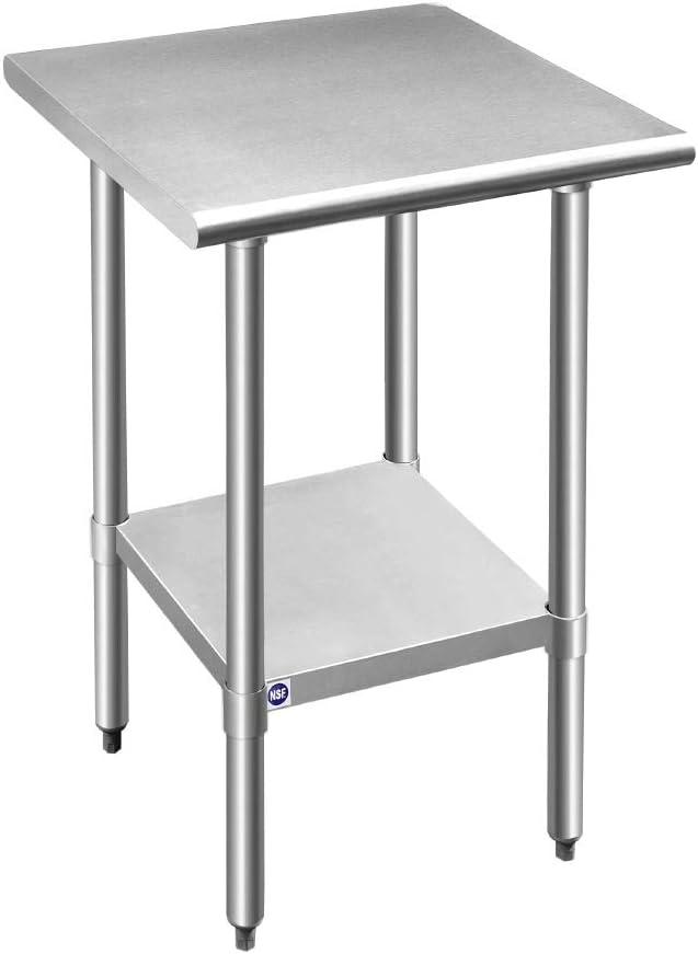 ROCKPOINT Stainless Steel Table by ROCKPOINT
