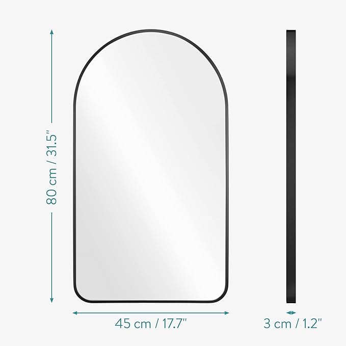 Navaris Arched Wall Mirror - Image 5