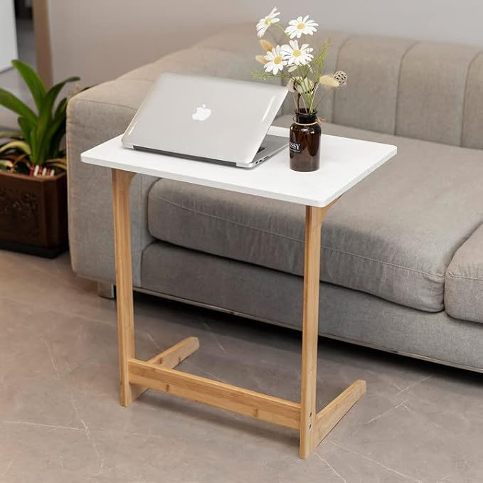 Forevich Bamboo Modern Tv Trays Table - Image 2