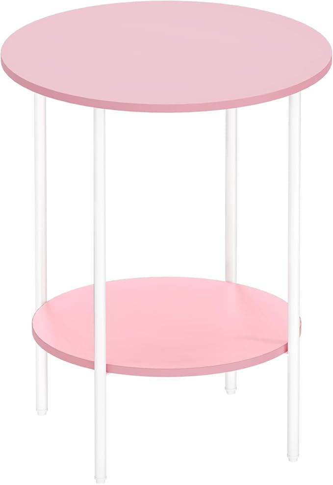 Side Table, Round End Table - Image 9