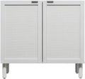 Sango Orre 2-Door Cabinet, Modern White Storage Cabinet by Sango