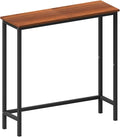 HollyHOME Narrow Console Table, 29.5" Slim Entryway Table, Sofa Stand, Hallway by HollyHOME