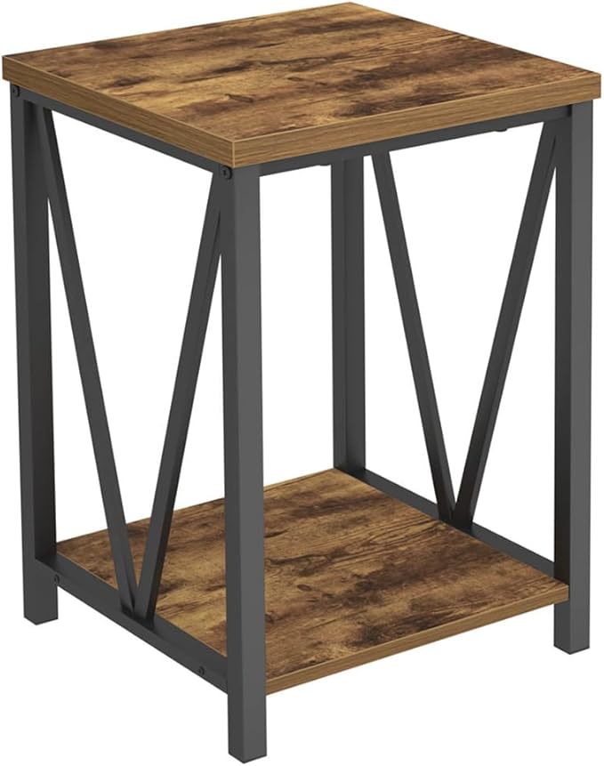 EXCEFUR End Table, Square Side Tables - Image 9
