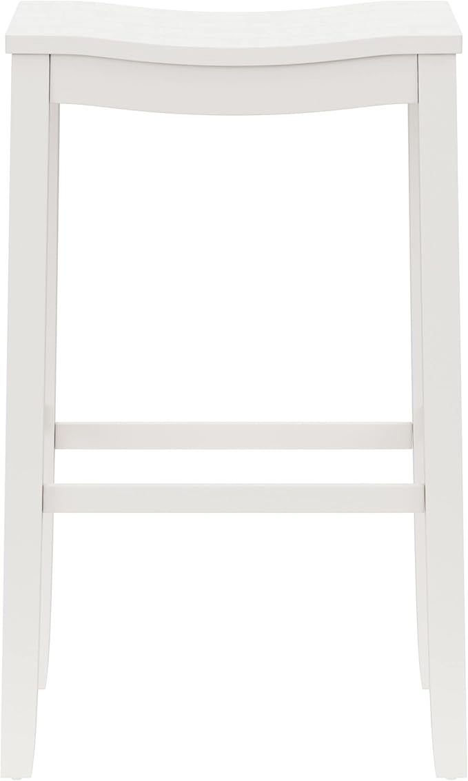Hillsdale Furniture Fiddler Backless Saddle Bar Stool - Image 9