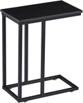 VECELO C Shaped End Side Table for Sofa Couch and Bed Snack TV Tray for Living by VECELO