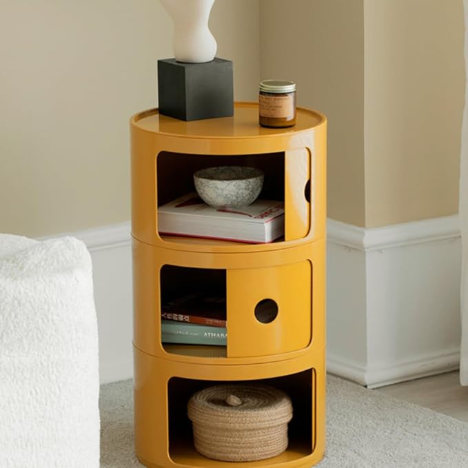 COZYMATIC 3 Tier Round Nightstand - Image 6