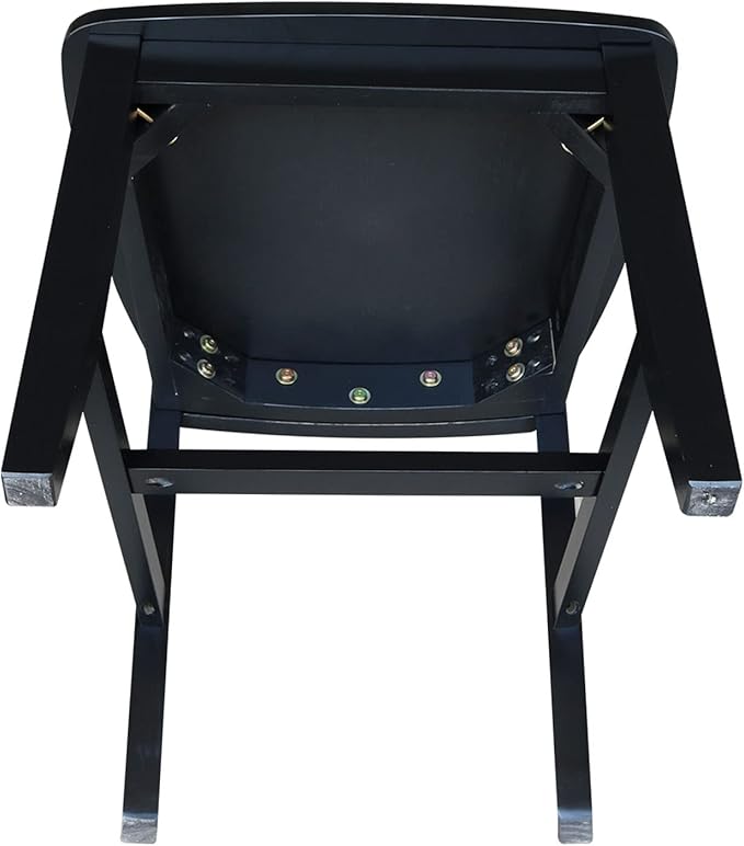 International Concepts Pair of Schoolhouse Chairs Black - Image 14