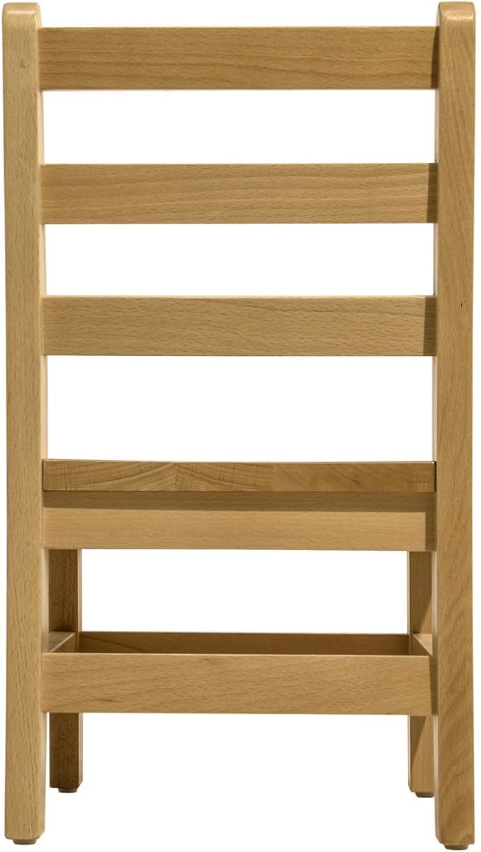 Kids Wooden Chair Set, Fully Assembled Youth Ladderback Wood Chairs - Image 9