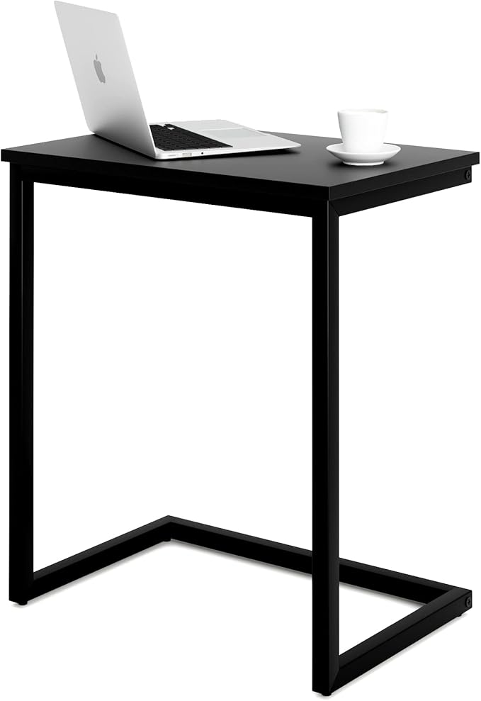 Sofa C Side End Table Wood Accent Couch Table Coffee Tray Snack Side Table by Serxis