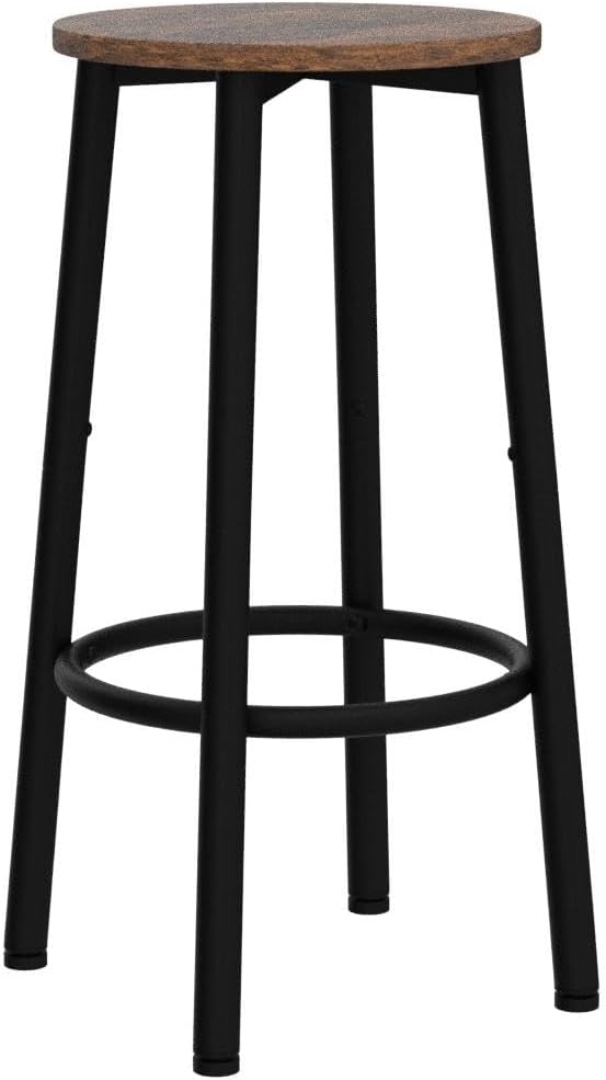 HOOBRO Bar Stools, Kitchen Round Height Stools - Image 5