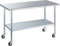 ROCKPOINT Stainless Steel Table by ROCKPOINT