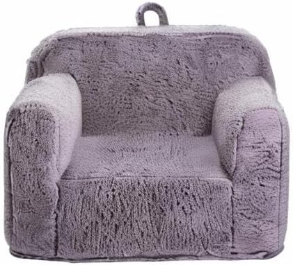 Kids Snuggly-Soft Sherpa Chair, Cuddly Toddler Foam Chair - Image 10