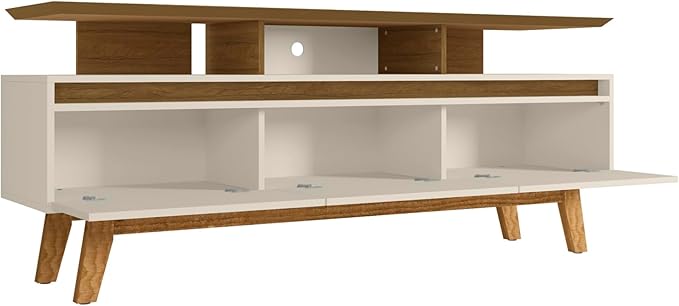 Manhattan Comfort Yonkers 71 Inch Mid Century Modern TV Stand - Image 5