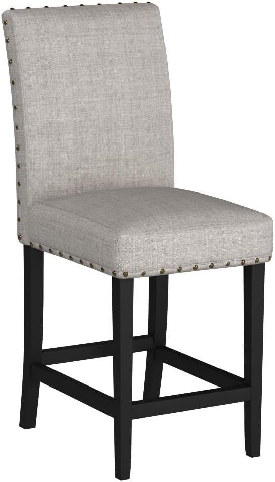 Biony Tan Fabric Counter Height Stools - Image 5