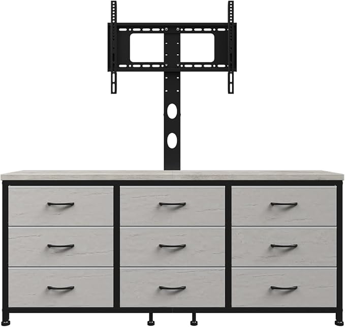 TV Stand with Mount for 32/55/65/75/85 inch TVs, Entertainment Center with 9 - Image 8
