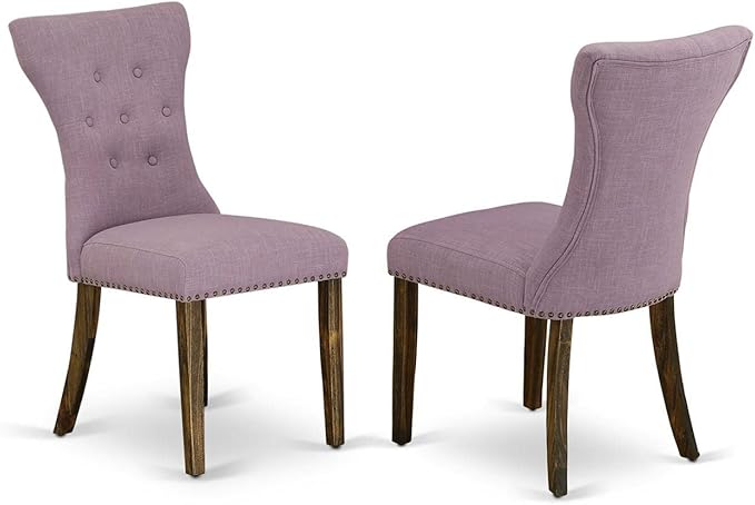 East West Furniture GAP7T40 Gallatin Parson Kitchen Chairs by EastWestFurniture